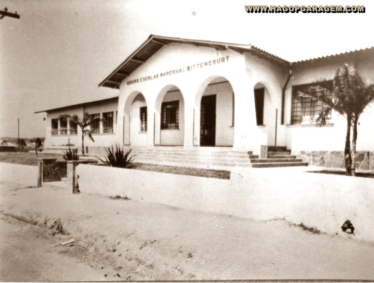 Grupo Escolar Marechal Bitencourt - Osasco -foto de 1950