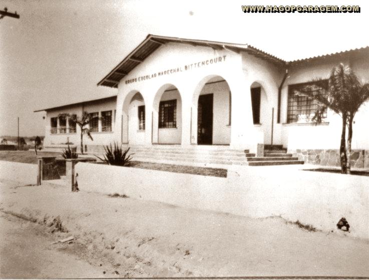 Grupo Escolar Marechal Bitencourt - Osasco -foto de 1950