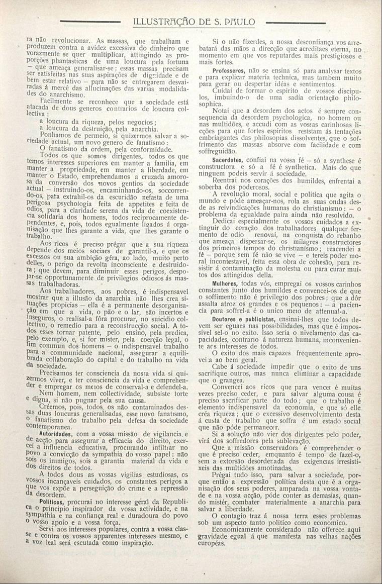 Illustração de São Paulo 1920 nº 5
