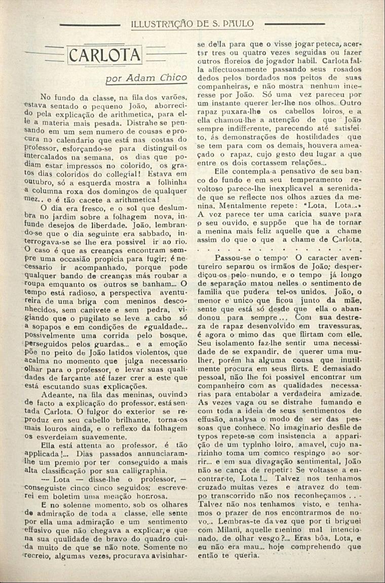 Illustração de São Paulo 1920 nº 5