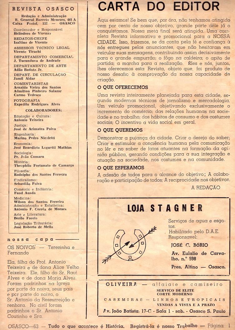 Revista Osasco nº 1