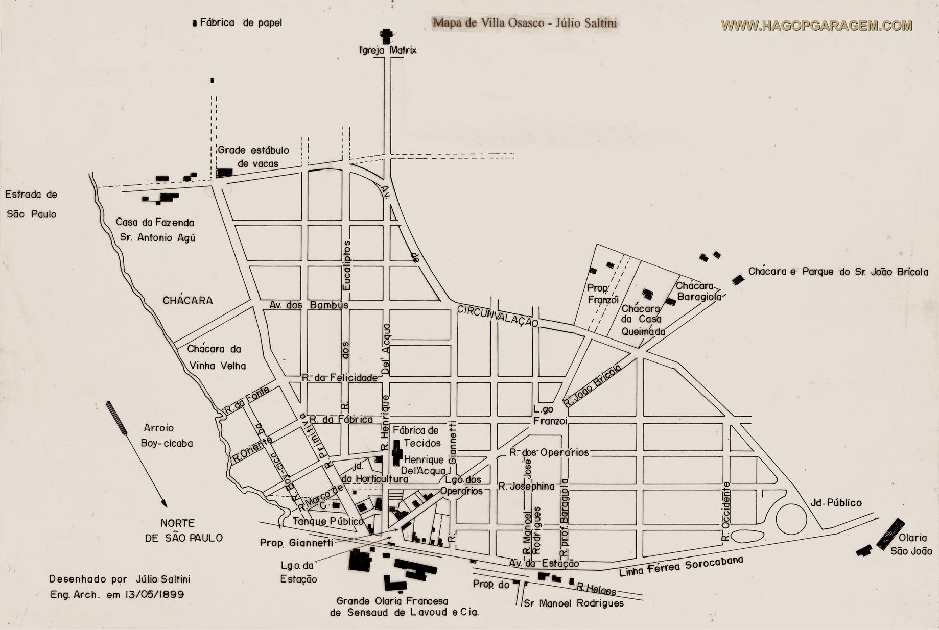 Mapa de 1899