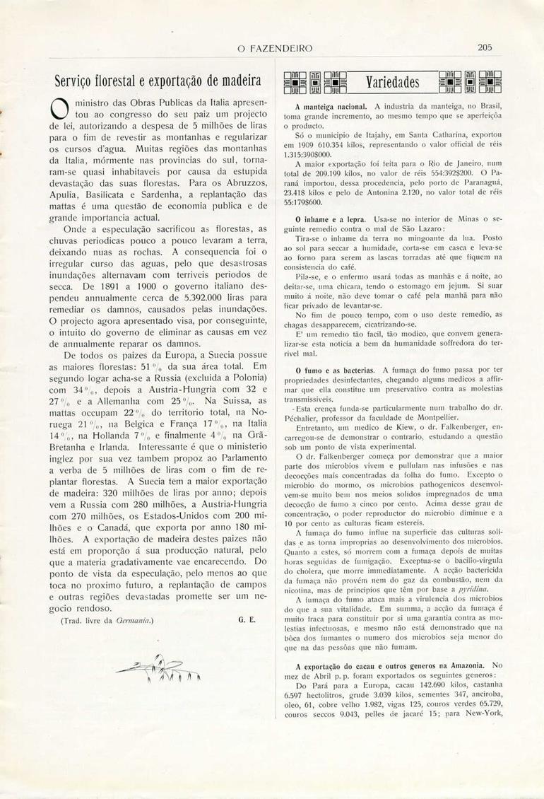 O Fazendeiro nº 8