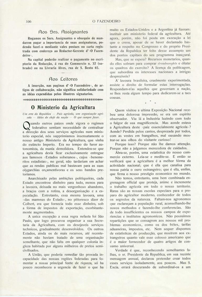 O Fazendeiro nº 5